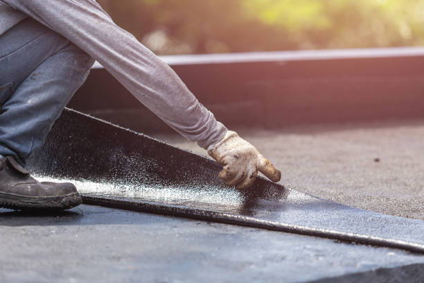 Professional Basement Waterproofing technician working in Union, NJ